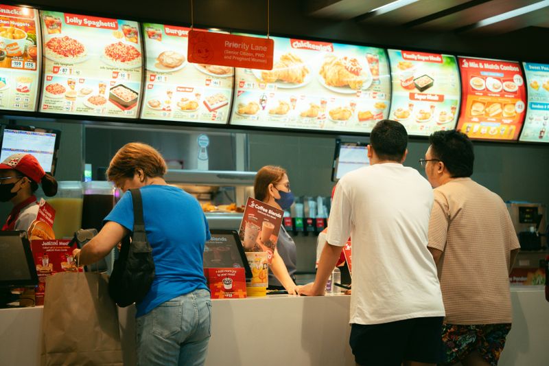 Zupas order counter and service area